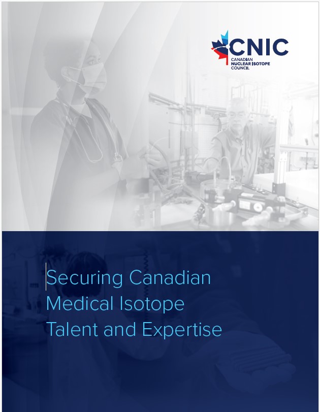 Securing Medical Isotope Talent report cover.